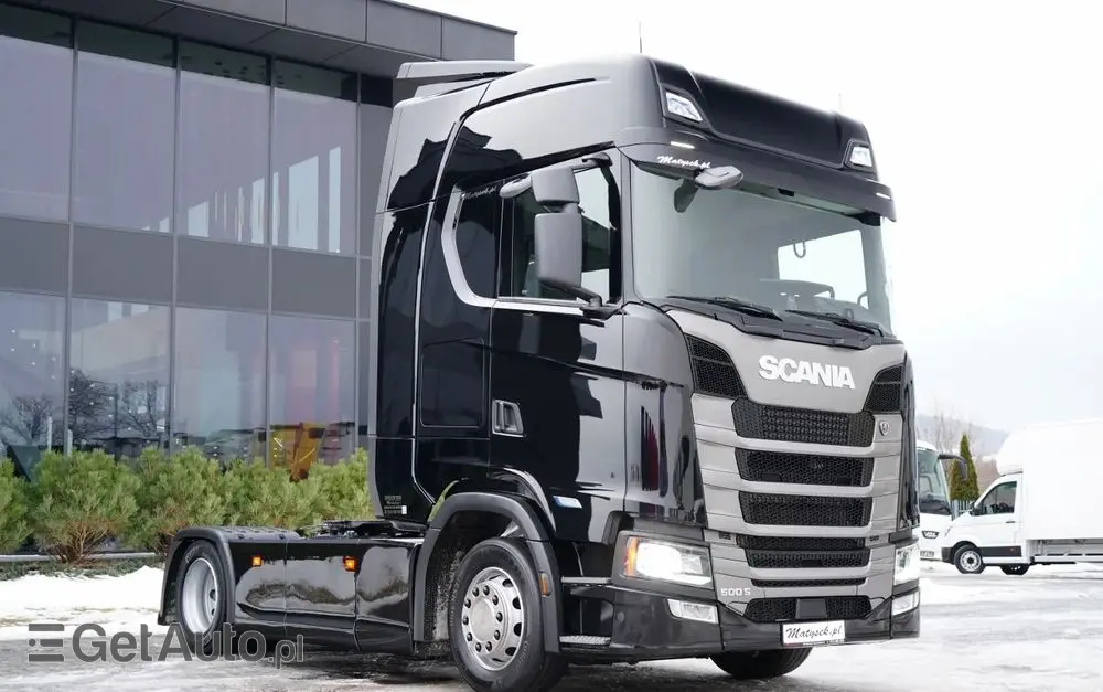 SCANIA S 500 / MEGA /  RETARDER / KLIMA POSTOJOWA / LOW DECK 