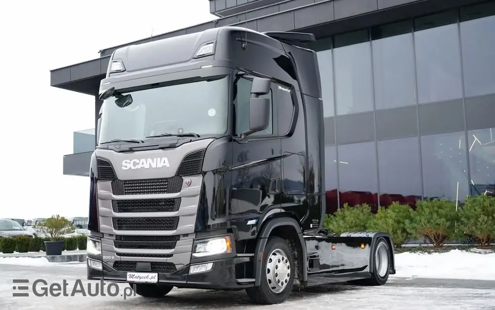 SCANIA S 500 / MEGA /  RETARDER / KLIMA POSTOJOWA / LOW DECK 
