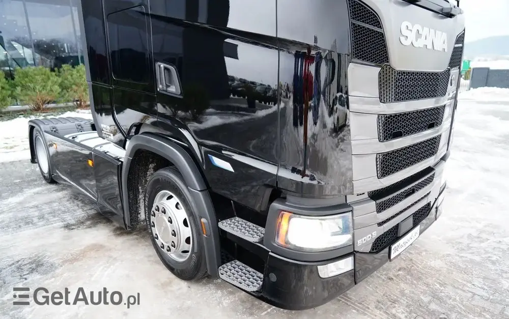 SCANIA S 500 / MEGA /  RETARDER / KLIMA POSTOJOWA / LOW DECK 