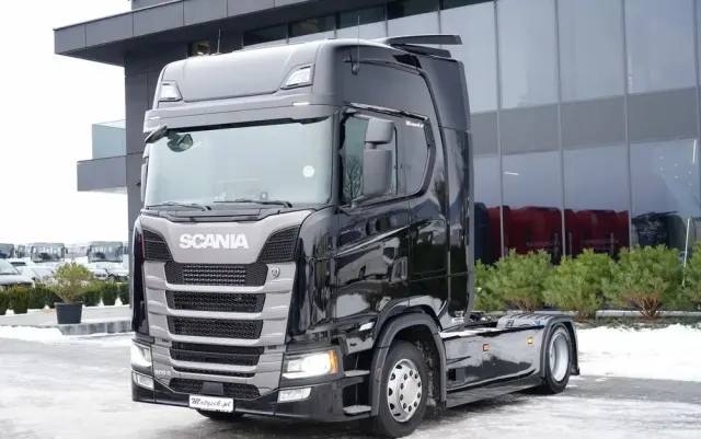 SCANIA S 500 / MEGA /  RETARDER / KLIMA POSTOJOWA / LOW DECK 