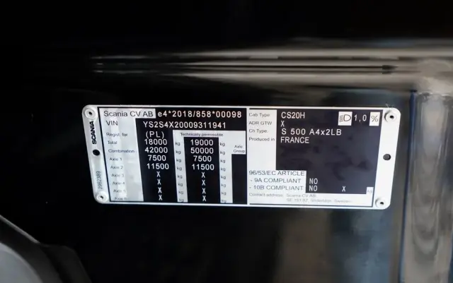 SCANIA S 500 / MEGA /  RETARDER / KLIMA POSTOJOWA / LOW DECK 