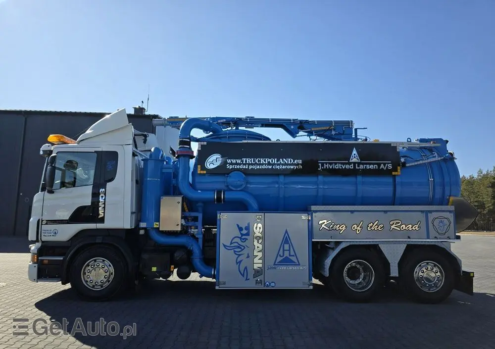 SCANIA Larsen FlexVac 311 Ładowarka próżniowa ssąca 