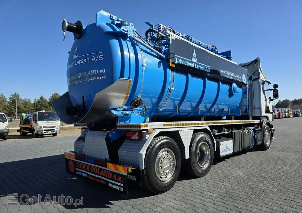 SCANIA Larsen FlexVac 311 Ładowarka próżniowa ssąca 