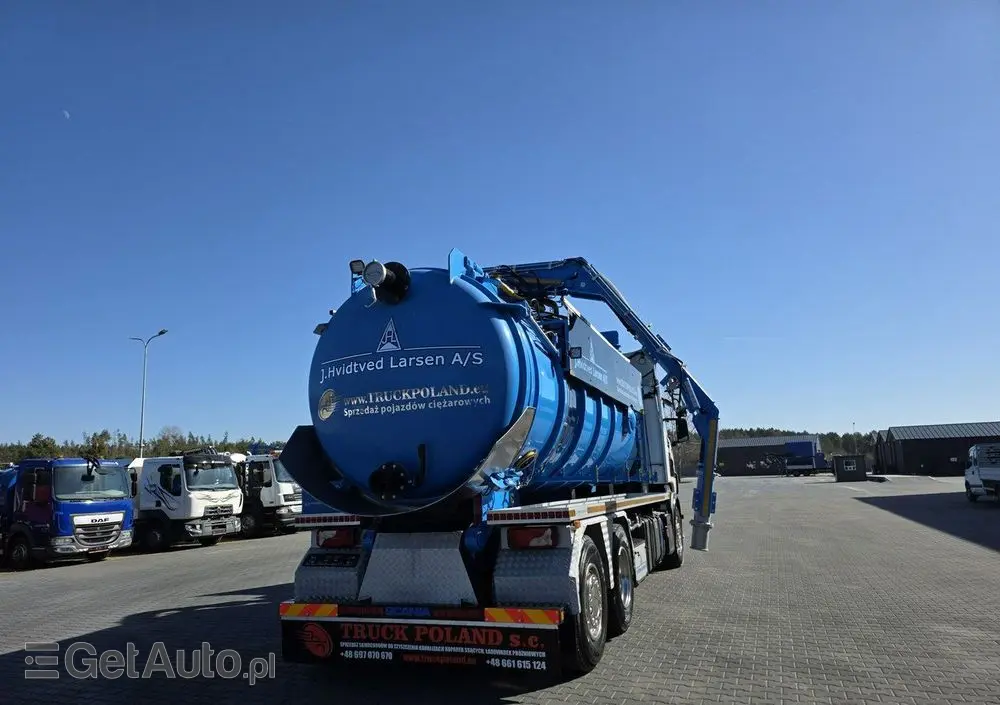 SCANIA Larsen FlexVac 311 Ładowarka próżniowa ssąca 
