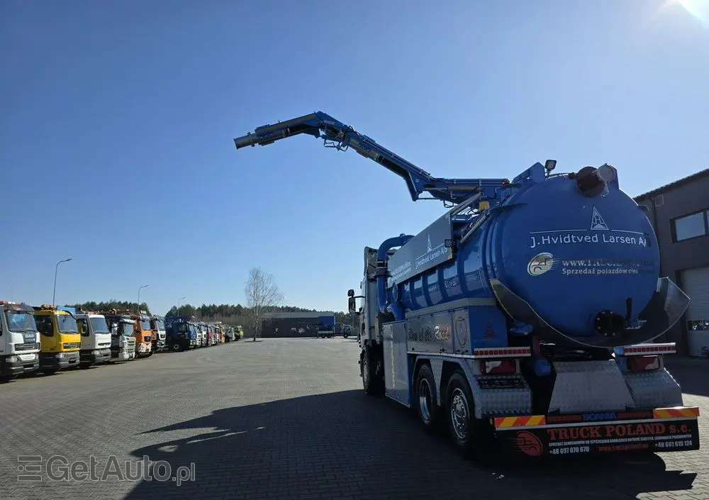 SCANIA Larsen FlexVac 311 Ładowarka próżniowa ssąca 