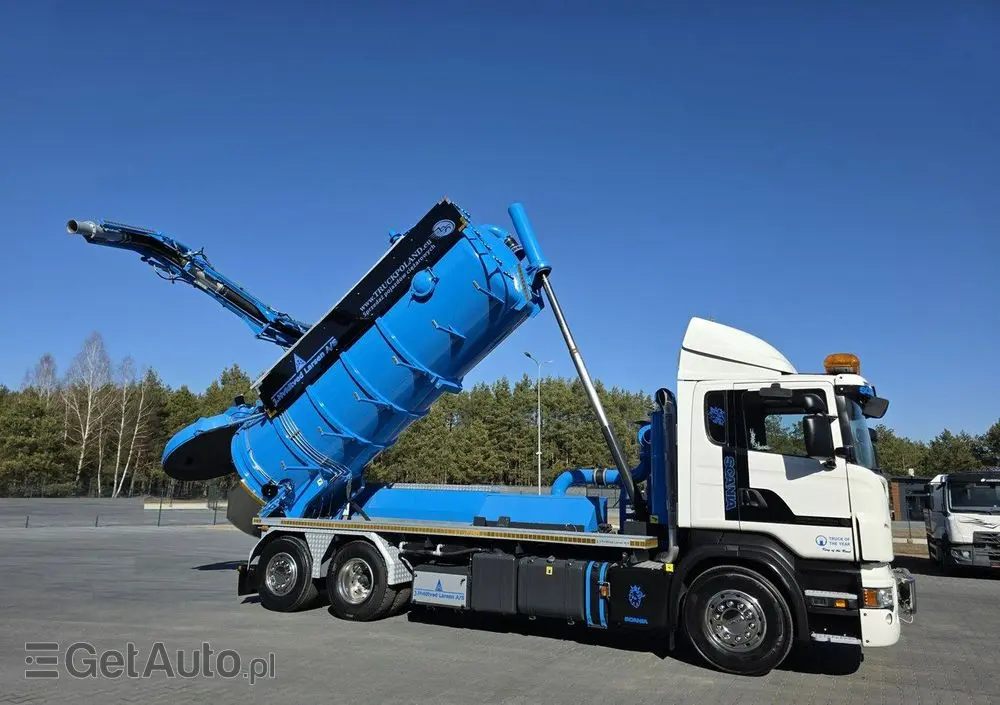 SCANIA Larsen FlexVac 311 Ładowarka próżniowa ssąca 