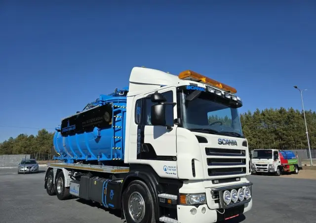 SCANIA Larsen FlexVac 311 Ładowarka próżniowa ssąca 