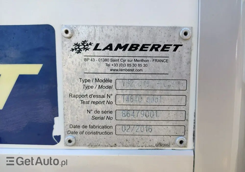 IVECO Daily 70C17 Chłodnia Hakowa / Hakówka Agregat THERMO KING V-500 