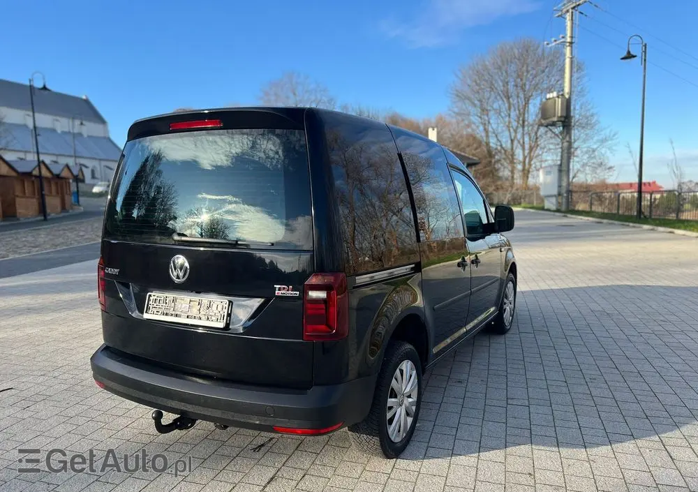 VOLKSWAGEN CADDY/2.0/4X4/ SPROWADZONY na/1 WŁ/FV23%/SERWISOWANY/VW/FORD/OPEL/CITROEN 