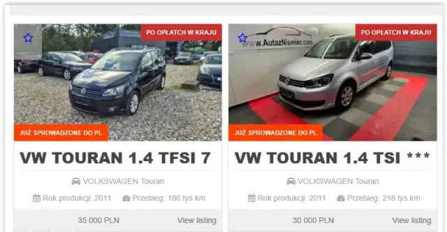VOLKSWAGEN Touran 1.4 TSI BMT Highline