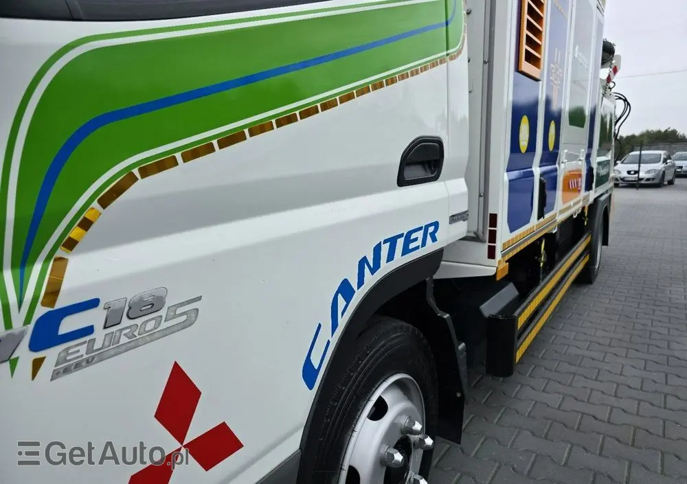 MITSUBISHI CANTER odkurzacz koparka ssąca substancje sypkie CITY SAUGER 