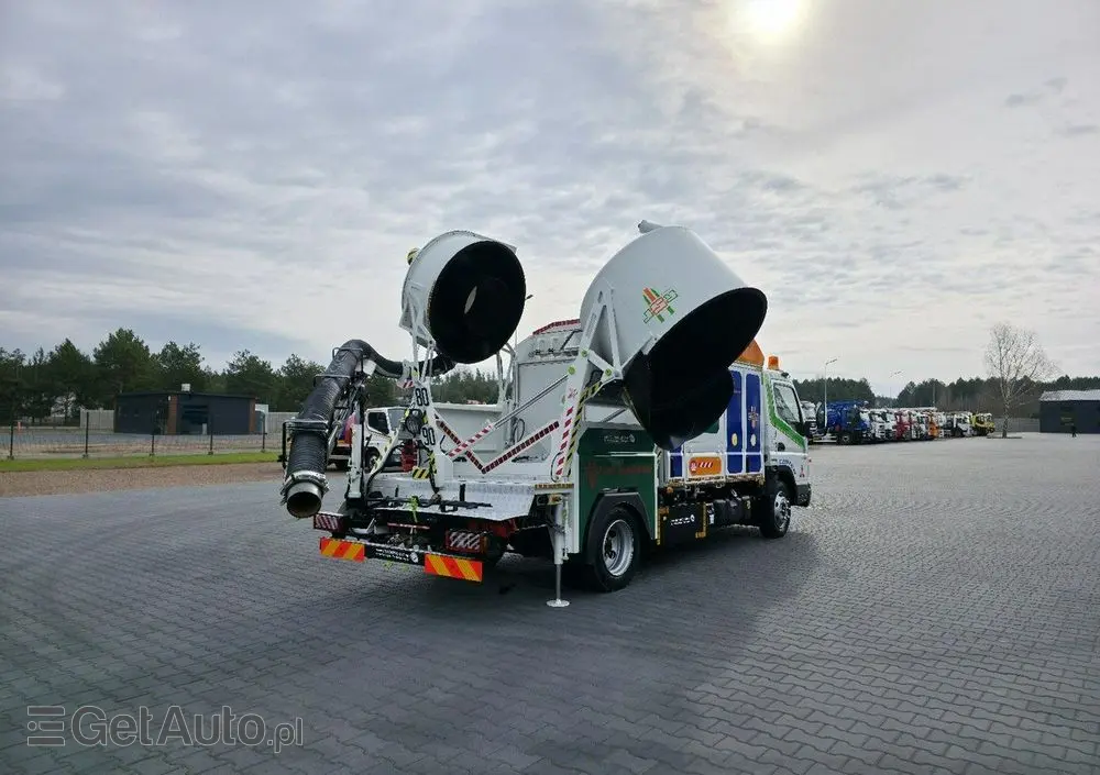 MITSUBISHI CANTER odkurzacz koparka ssąca substancje sypkie CITY SAUGER 