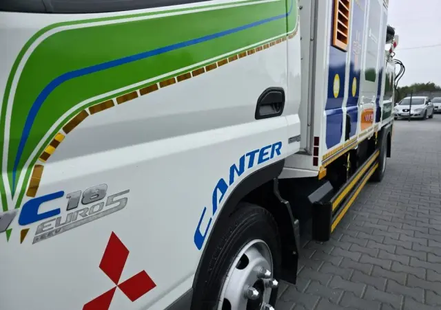 MITSUBISHI CANTER odkurzacz koparka ssąca substancje sypkie CITY SAUGER 