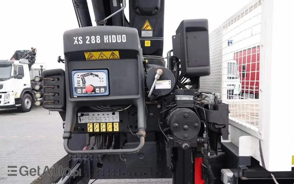 MAN MAN TGS 35.480 / 8x4 / HDS HIAB 288 EP-5 wysów : 12.7 M / SKRZYNIOWY - 7,4 M / UDŹWIG : 9400 KG / EURO 6 / STEROWANIE RADIOWE 