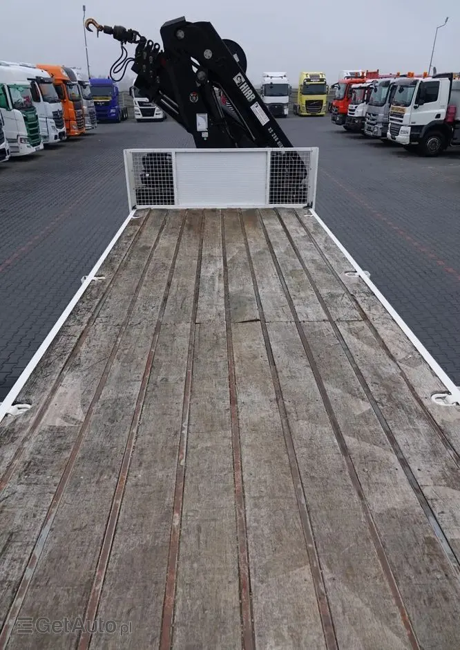 MAN MAN TGS 35.480 / 8x4 / HDS HIAB 288 EP-5 wysów : 12.7 M / SKRZYNIOWY - 7,4 M / UDŹWIG : 9400 KG / EURO 6 / STEROWANIE RADIOWE 