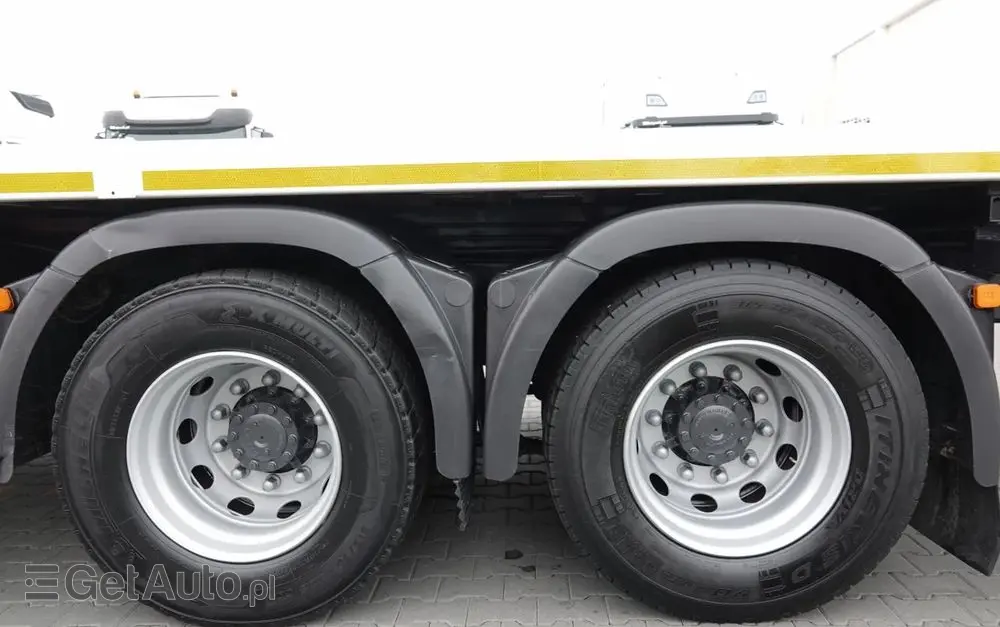 MAN MAN TGS 35.480 / 8x4 / HDS HIAB 288 EP-5 wysów : 12.7 M / SKRZYNIOWY - 7,4 M / UDŹWIG : 9400 KG / EURO 6 / STEROWANIE RADIOWE 