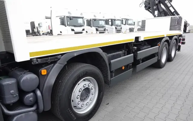 MAN MAN TGS 35.480 / 8x4 / HDS HIAB 288 EP-5 wysów : 12.7 M / SKRZYNIOWY - 7,4 M / UDŹWIG : 9400 KG / EURO 6 / STEROWANIE RADIOWE 