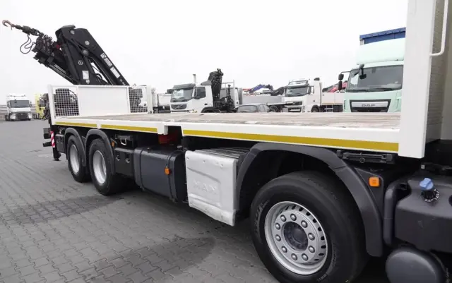 MAN MAN TGS 35.480 / 8x4 / HDS HIAB 288 EP-5 wysów : 12.7 M / SKRZYNIOWY - 7,4 M / UDŹWIG : 9400 KG / EURO 6 / STEROWANIE RADIOWE 