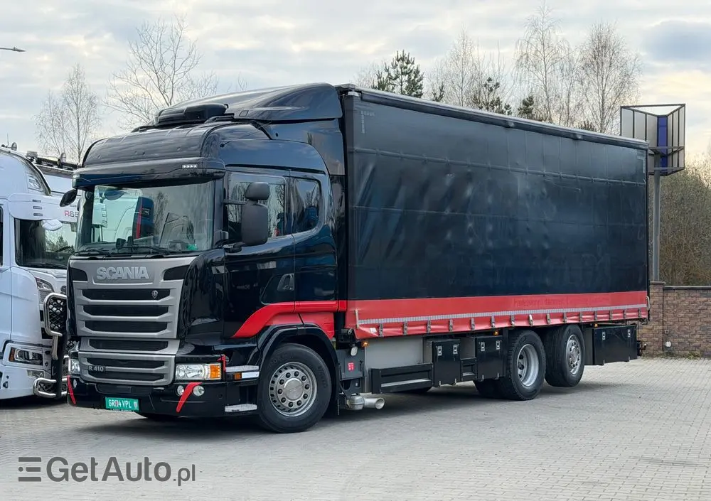 SCANIA R410 oś skrętna cała na poduszce 300tys km ASO scania idealny stan scania KrazTrans 