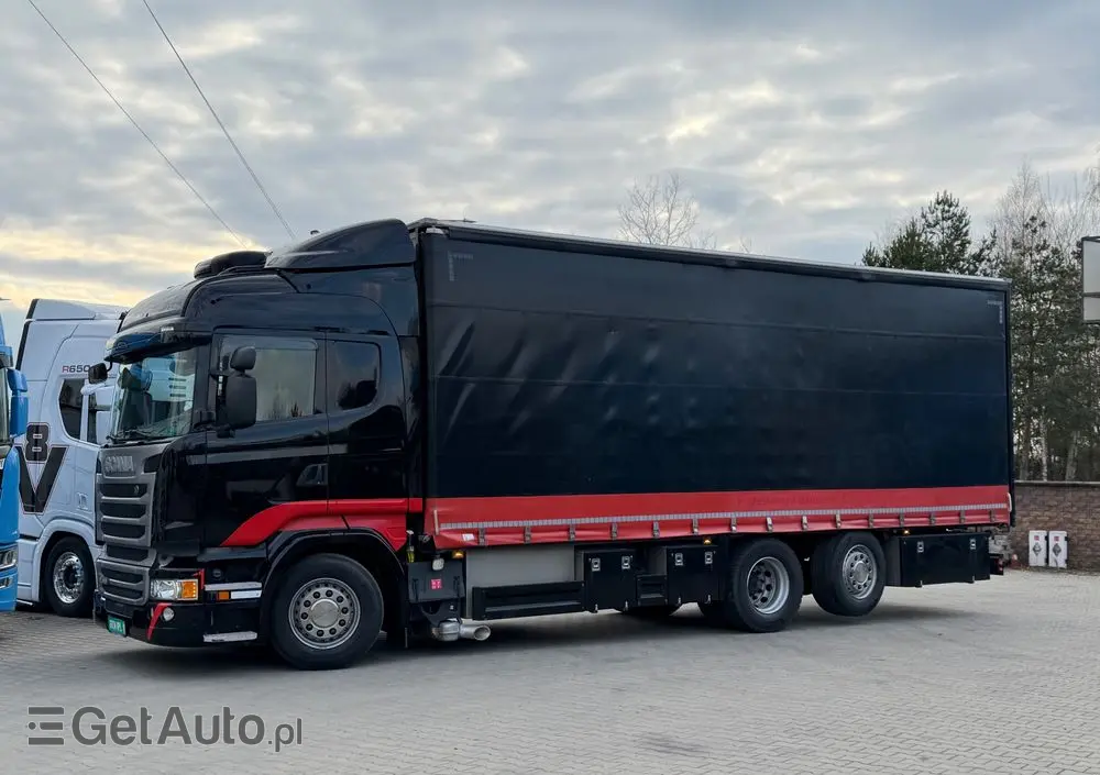 SCANIA R410 oś skrętna cała na poduszce 300tys km ASO scania idealny stan scania KrazTrans 