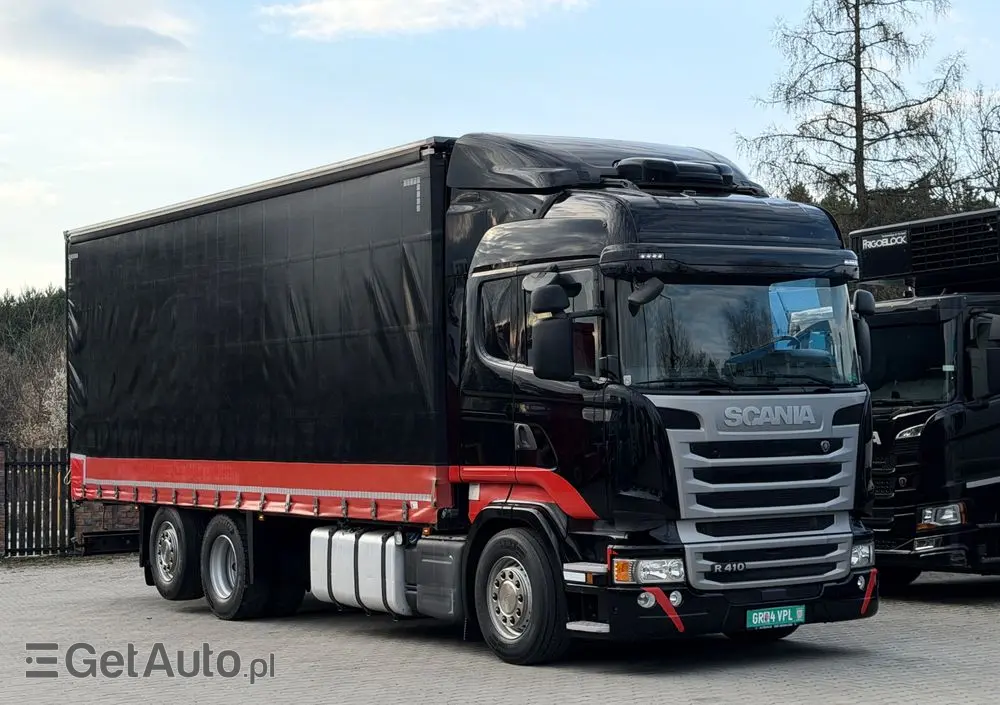 SCANIA R410 oś skrętna cała na poduszce 300tys km ASO scania idealny stan scania KrazTrans 