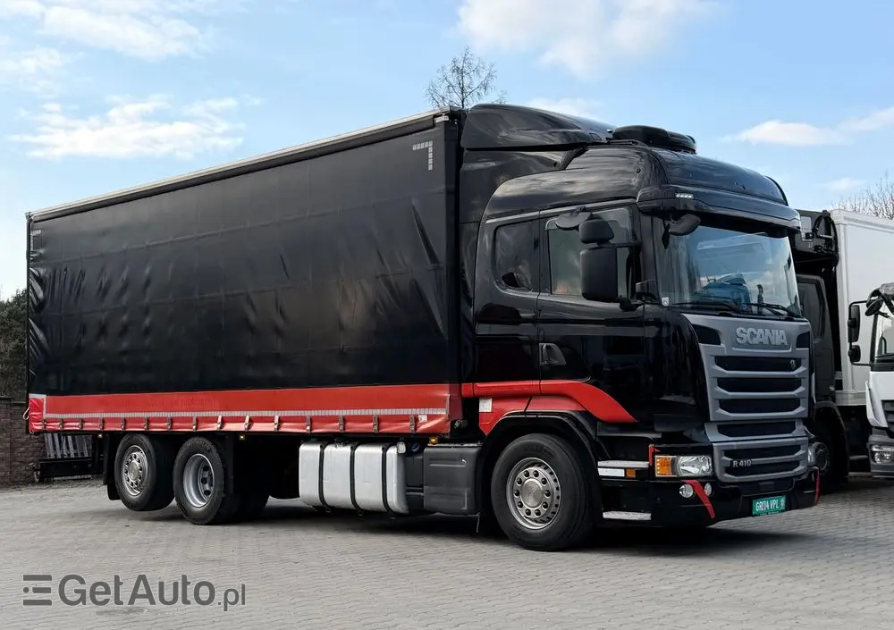 SCANIA R410 oś skrętna cała na poduszce 300tys km ASO scania idealny stan scania KrazTrans 