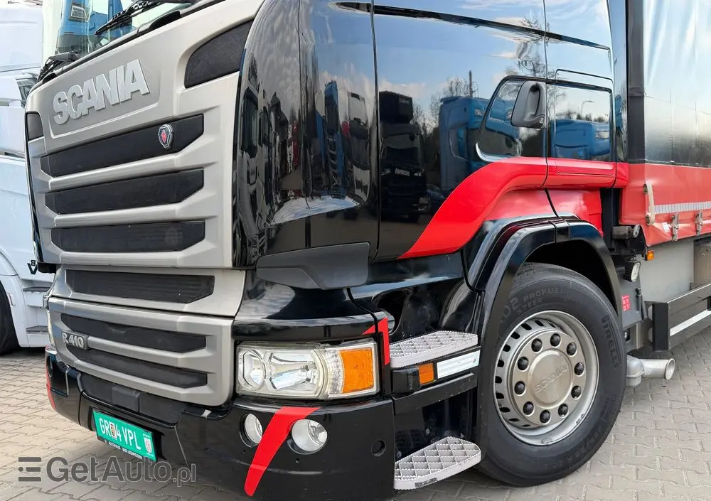 SCANIA R410 oś skrętna cała na poduszce 300tys km ASO scania idealny stan scania KrazTrans 