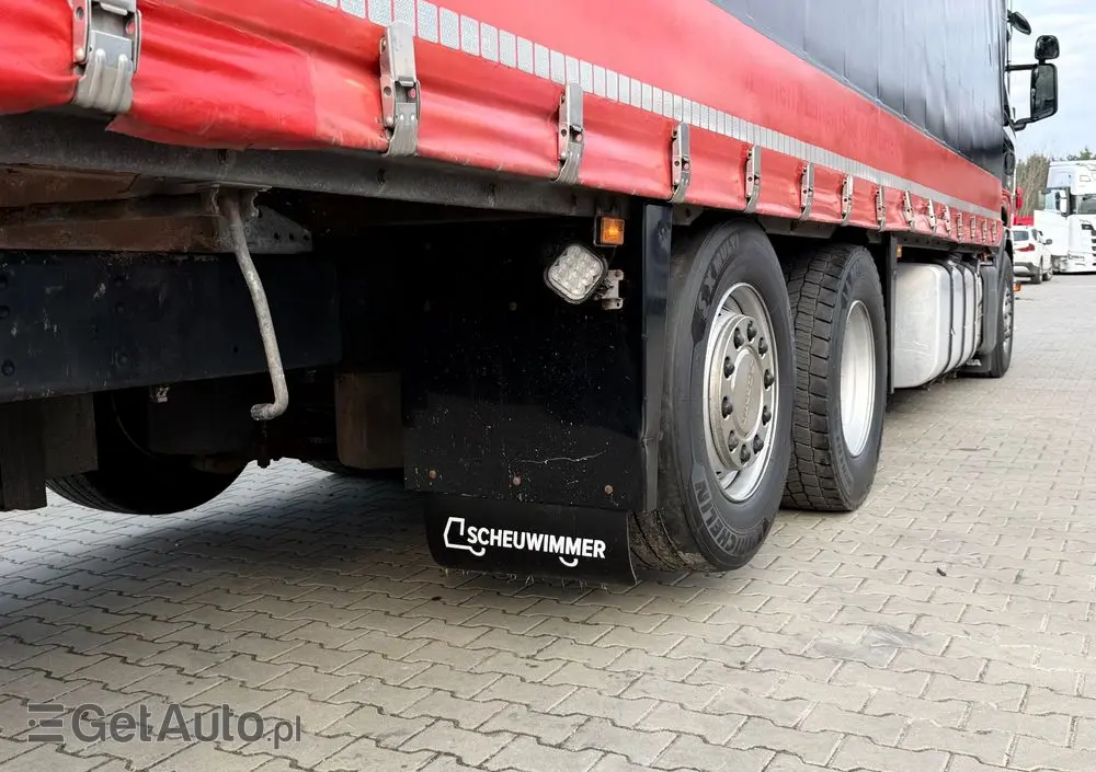 SCANIA R410 oś skrętna cała na poduszce 300tys km ASO scania idealny stan scania KrazTrans 