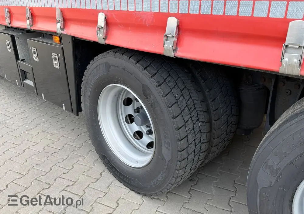 SCANIA R410 oś skrętna cała na poduszce 300tys km ASO scania idealny stan scania KrazTrans 