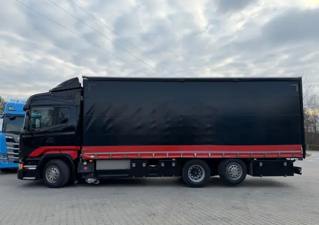 SCANIA R410 oś skrętna cała na poduszce 300tys km ASO scania idealny stan scania KrazTrans 