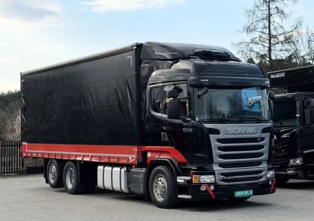 SCANIA R410 oś skrętna cała na poduszce 300tys km ASO scania idealny stan scania KrazTrans 
