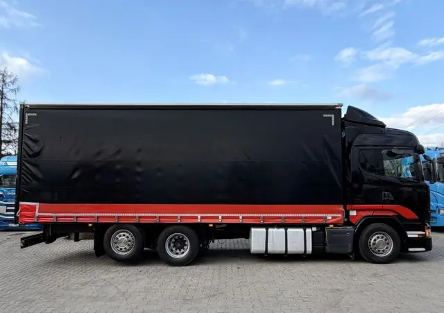 SCANIA R410 oś skrętna cała na poduszce 300tys km ASO scania idealny stan scania KrazTrans 