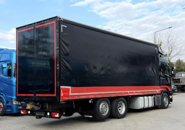 SCANIA R410 oś skrętna cała na poduszce 300tys km ASO scania idealny stan scania KrazTrans 