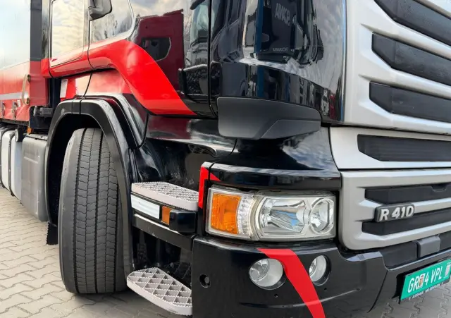 SCANIA R410 oś skrętna cała na poduszce 300tys km ASO scania idealny stan scania KrazTrans 
