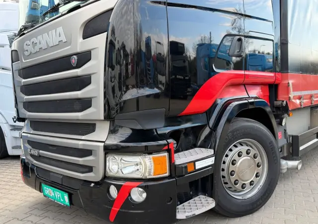 SCANIA R410 oś skrętna cała na poduszce 300tys km ASO scania idealny stan scania KrazTrans 