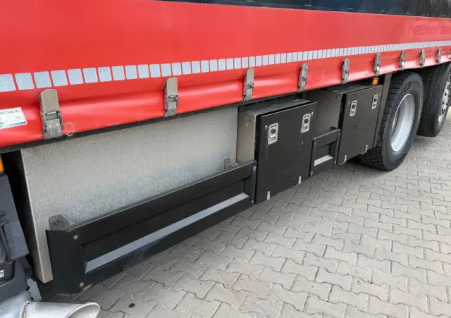 SCANIA R410 oś skrętna cała na poduszce 300tys km ASO scania idealny stan scania KrazTrans 