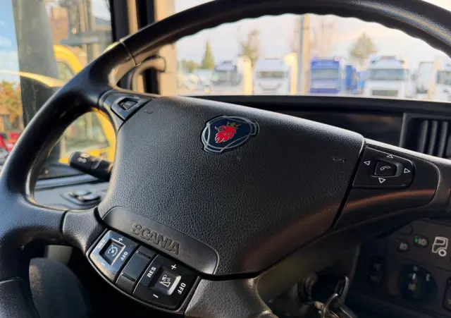 SCANIA R410 oś skrętna cała na poduszce 300tys km ASO scania idealny stan scania KrazTrans 