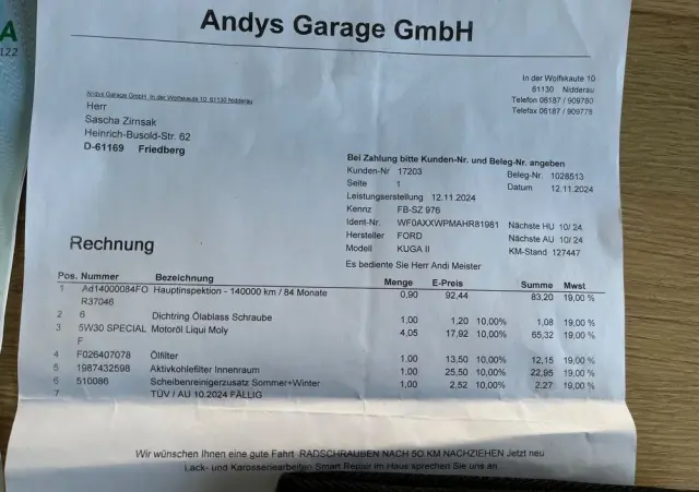 FORD Kuga 1.5 EcoBoost 2x4 Titanium