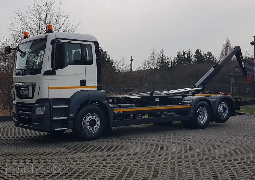 MAN TGS 26.420 E6 HAKOWIEC HS20 6x2 3-OSIE 