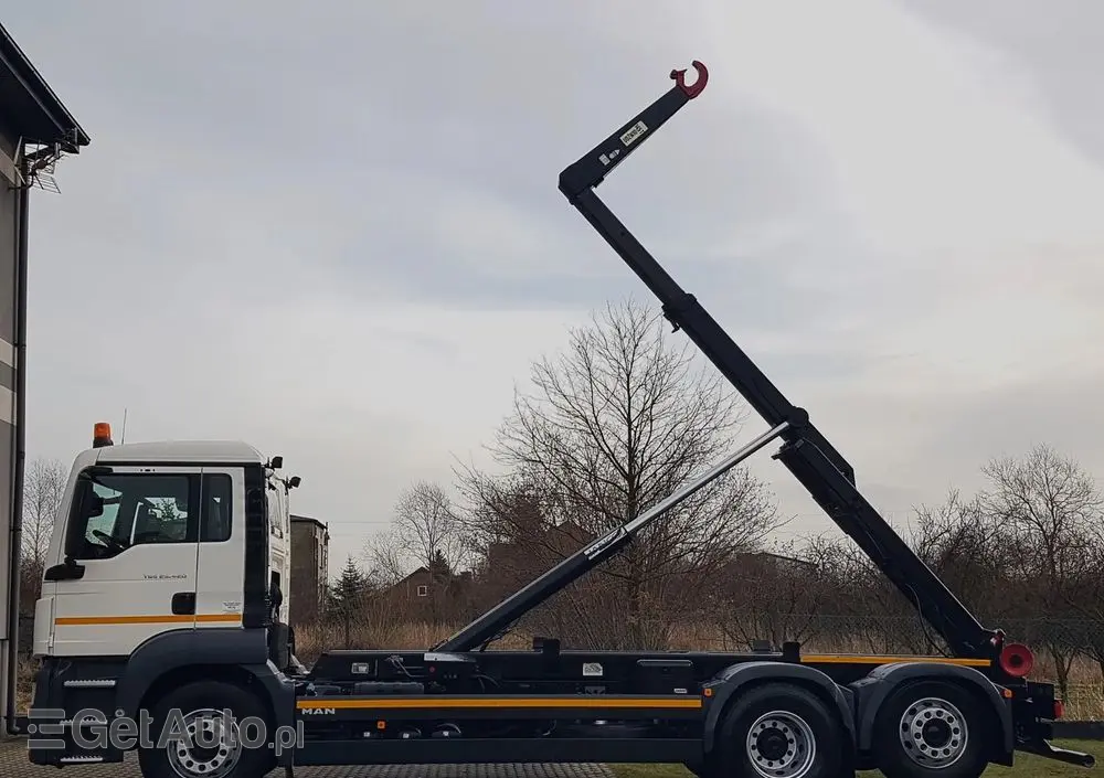 MAN TGS 26.420 E6 HAKOWIEC HS20 6x2 3-OSIE 
