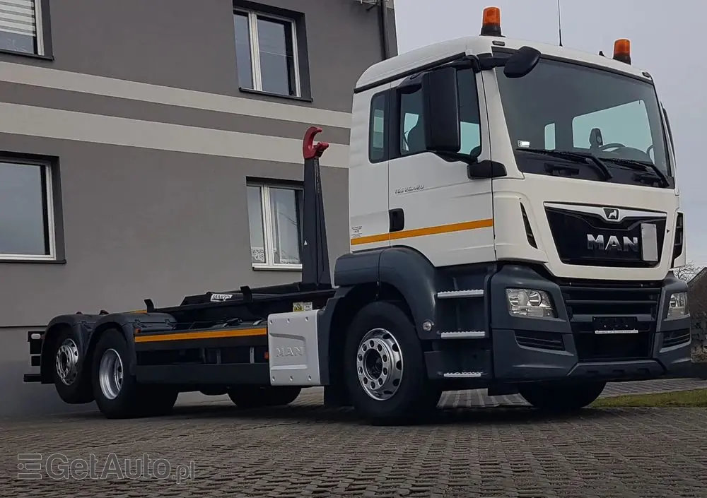 MAN TGS 26.420 E6 HAKOWIEC HS20 6x2 3-OSIE 