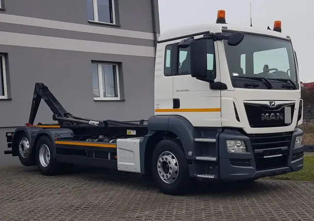 MAN TGS 26.420 E6 HAKOWIEC HS20 6x2 3-OSIE 