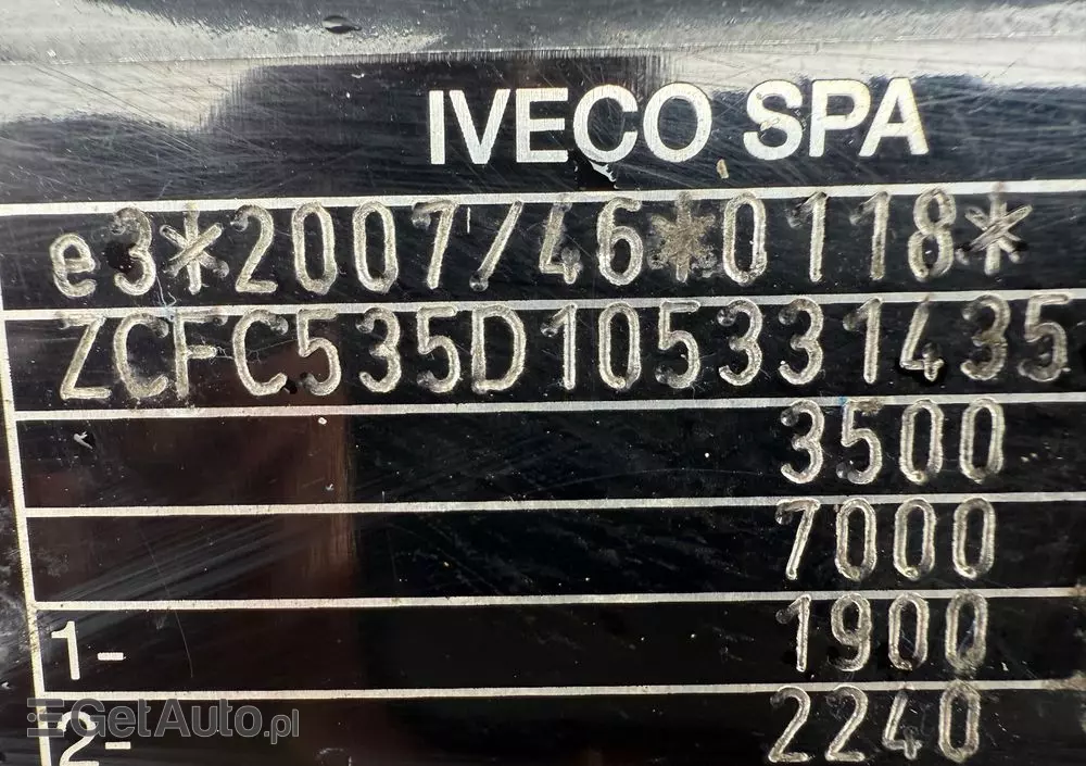 IVECO 2020/Daily 35S18/3.0/Hi-Matic/Kontener Meblowy/Full LED/Klima/Navi/ 