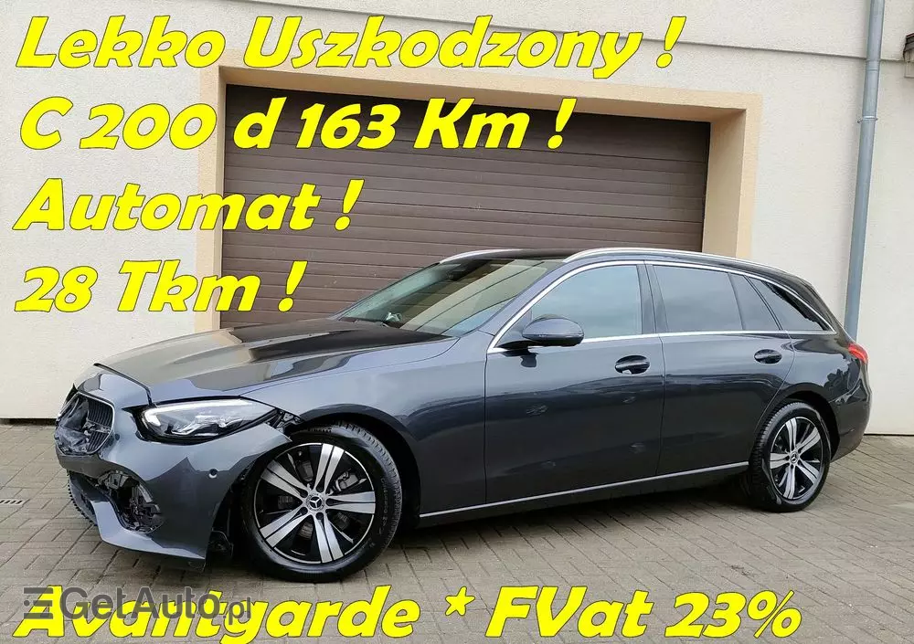 MERCEDES-BENZ Klasa C 200 d T 9G-TRONIC Avantgarde Advanced
