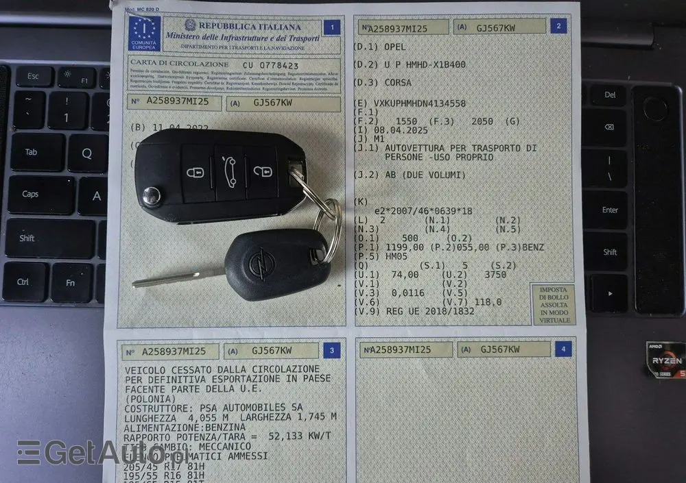 OPEL Corsa 1.2 Edition S&S