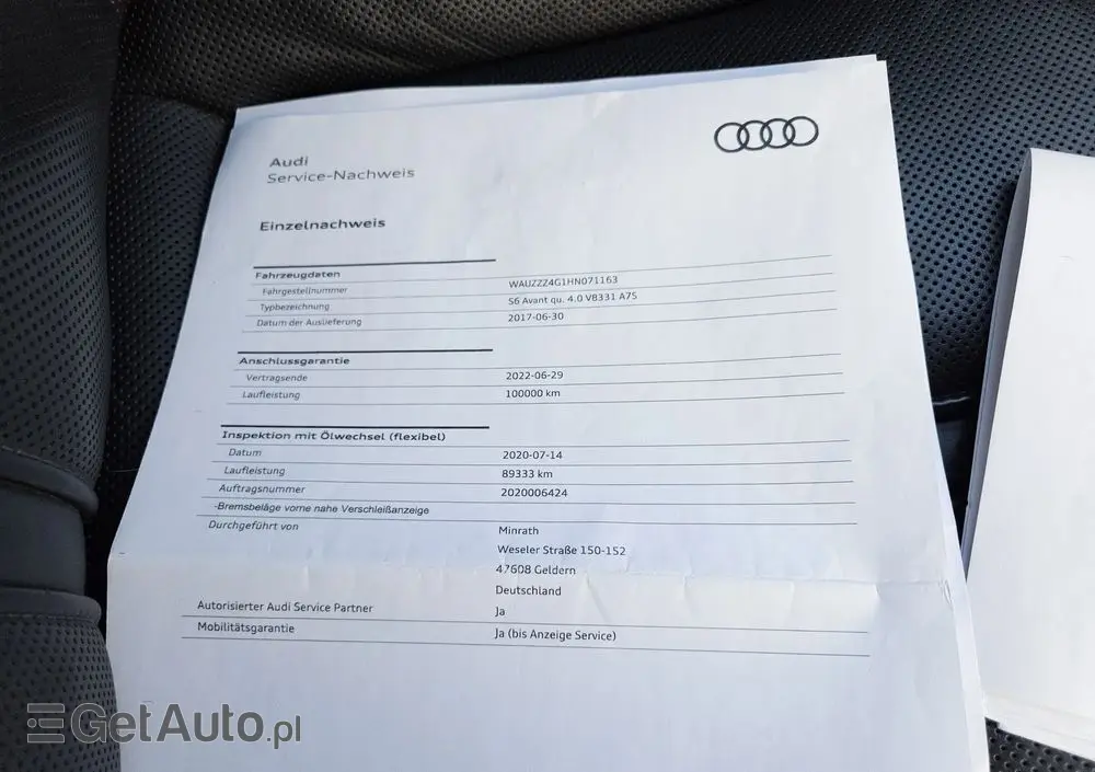 AUDI S6 Avant 4.0 TFSI Quattro S tronic