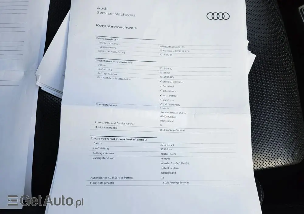 AUDI S6 Avant 4.0 TFSI Quattro S tronic