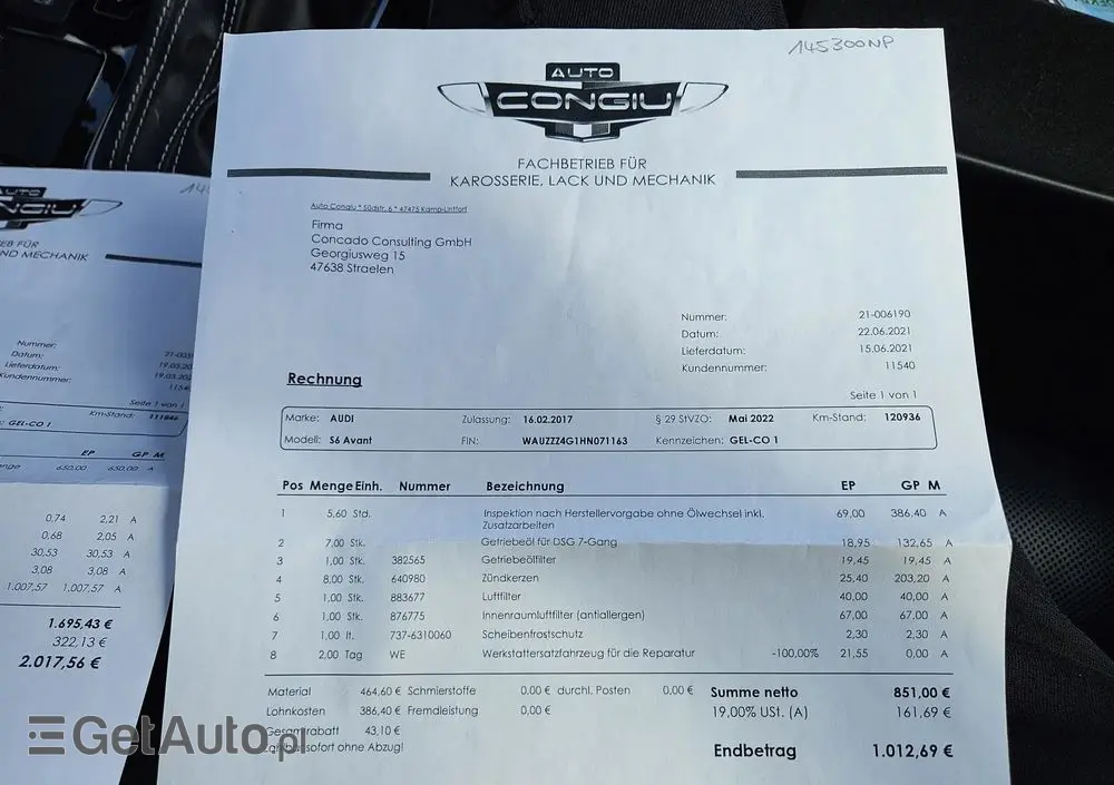 AUDI S6 Avant 4.0 TFSI Quattro S tronic