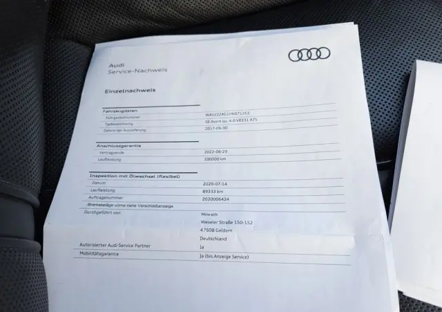 AUDI S6 Avant 4.0 TFSI Quattro S tronic