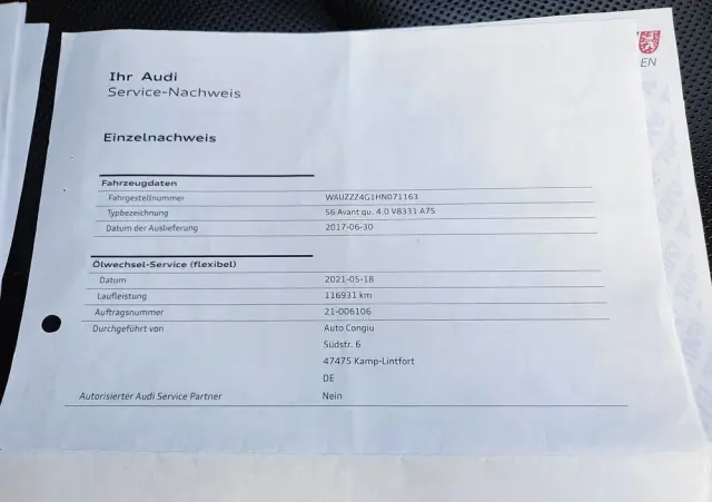 AUDI S6 Avant 4.0 TFSI Quattro S tronic